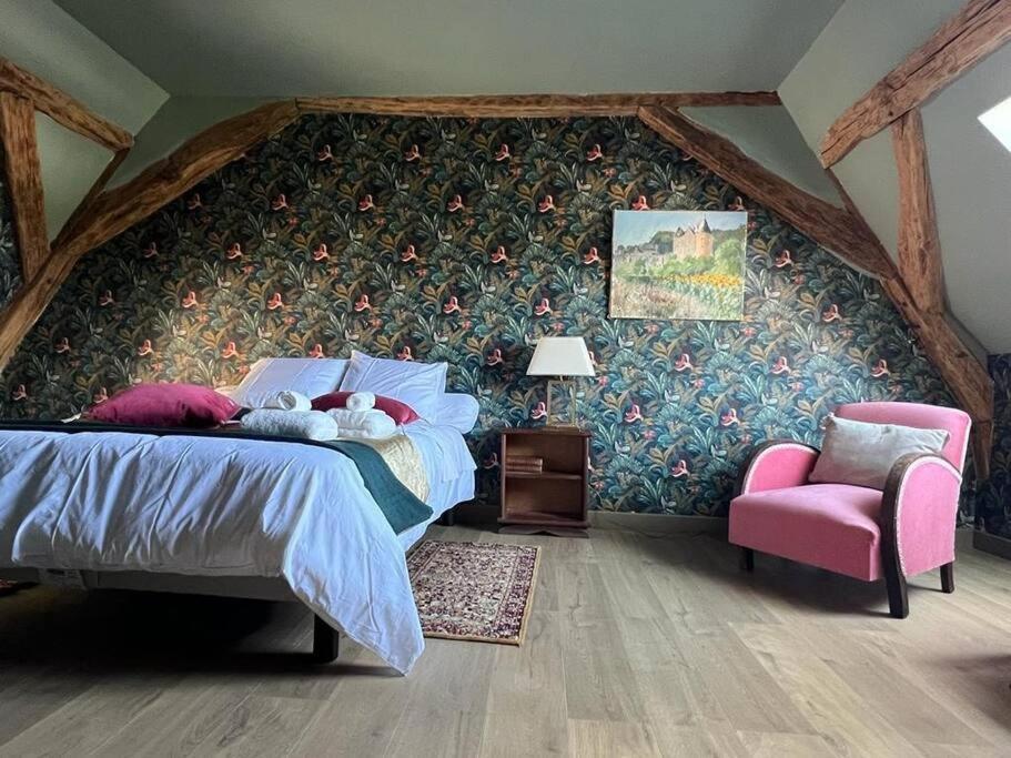 Le Gite De Sissi Lavardin  Bagian luar foto